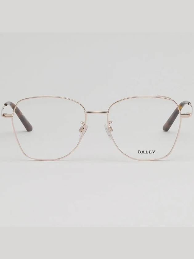 Glasses frame BY5036H 028 light gold-rimmed glasses - BALLY - BALAAN 3