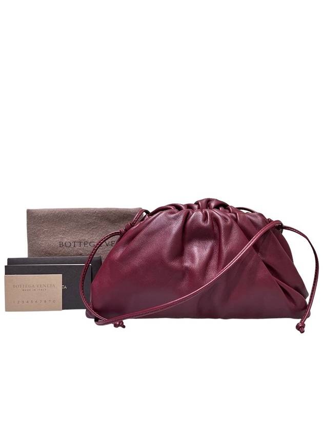 Women s 585852 Mini Pouch Dumpling Bag Burgundy Color Cross - BOTTEGA VENETA - BALAAN 10