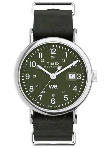 Timex Weekender Quartz Green Dial Men's Watch TW2W87000 - TIMEX - BALAAN 1