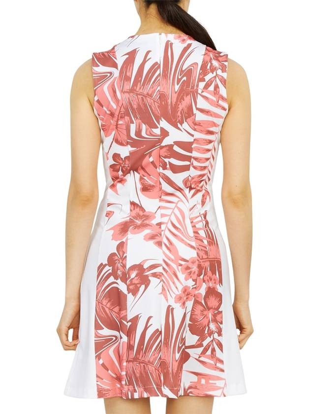 Jasmin Print Golf Short Dress Pink - J.LINDEBERG - BALAAN 6