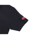 Men's Invader Sleeve T-Shirt P1T328 BLACK - COMME DES GARCONS - BALAAN 4