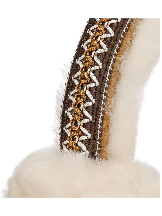 Tasman Sheepskin Earmuffs White - UGG - BALAAN 5