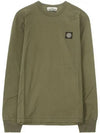 Wappen Patch Long Sleeve T-Shirt Khaki - STONE ISLAND - BALAAN 2