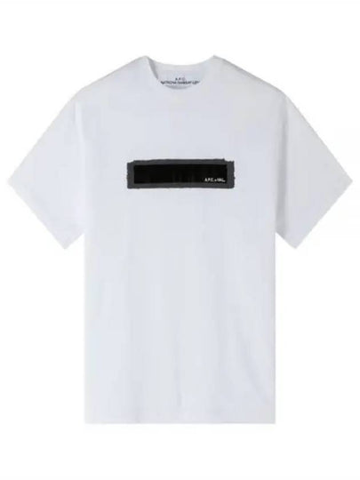 Jean Homme Short Sleeve T-shirt White - A.P.C. - BALAAN 2