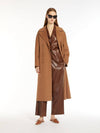 Eric Belt Wool Double Coat Caramel - MAX MARA - BALAAN 4