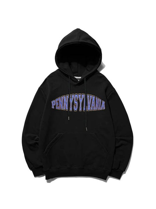 Pennsylvania Overfit Hoodie Black - TAILOR STUDIO - BALAAN 2