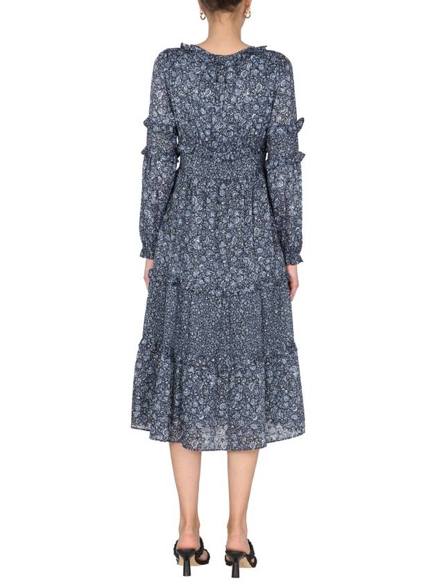 DRESS WITH FLORAL PRINT - MICHAEL KORS - BALAAN 3