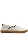 Men's Monogram Espadrilles Beige - SAINT LAURENT - BALAAN 1