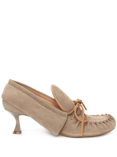 JW Anderson Suede Moccasin Pumps - JW ANDERSON - BALAAN 1