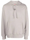 S Macs Logo Hoodie Grey - DIESEL - BALAAN 1