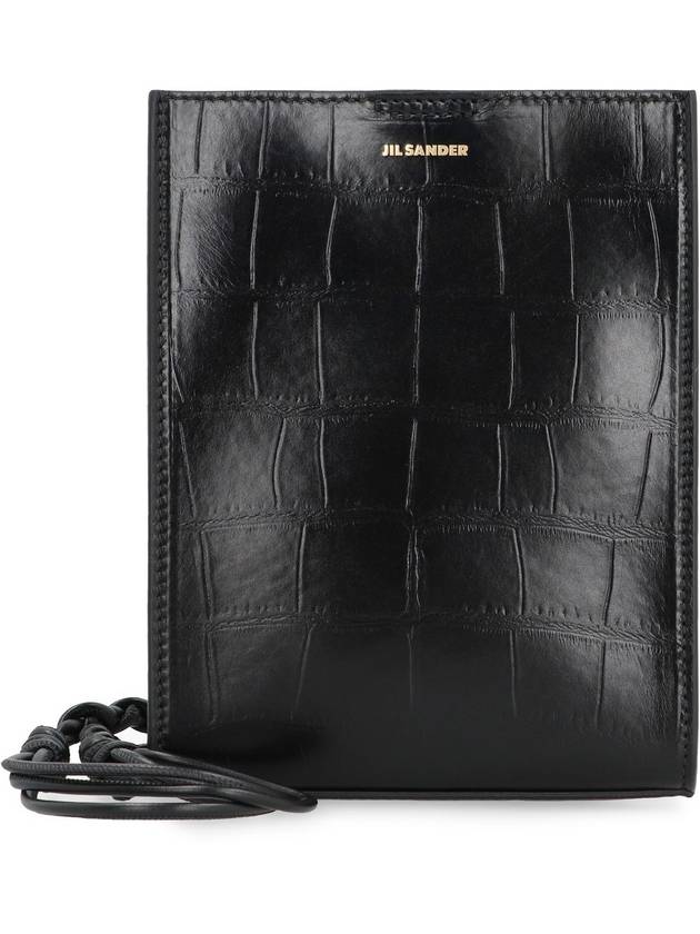 Jil Sander Tangle Leather Crossbody Bag - JIL SANDER - BALAAN 2