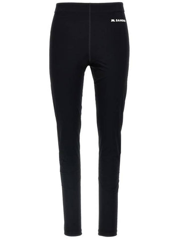 Jil Sander Logo Leggings - JIL SANDER - BALAAN 1