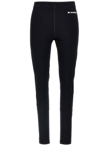 Jil Sander Logo Leggings - JIL SANDER - BALAAN 1