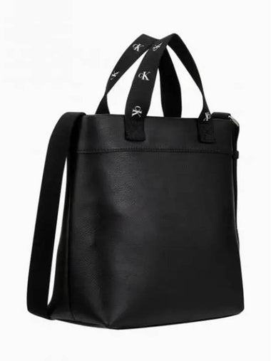 JEANS Women s Black CKJ Ultra Light Tote Bag DH3490 001 - CALVIN KLEIN - BALAAN 1