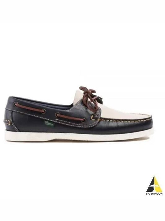 Bath Suede Boat Shoes Black - PARABOOT - BALAAN 2