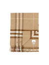 Classic Check Cashmere Scarf Mid Camel - BURBERRY - BALAAN 3