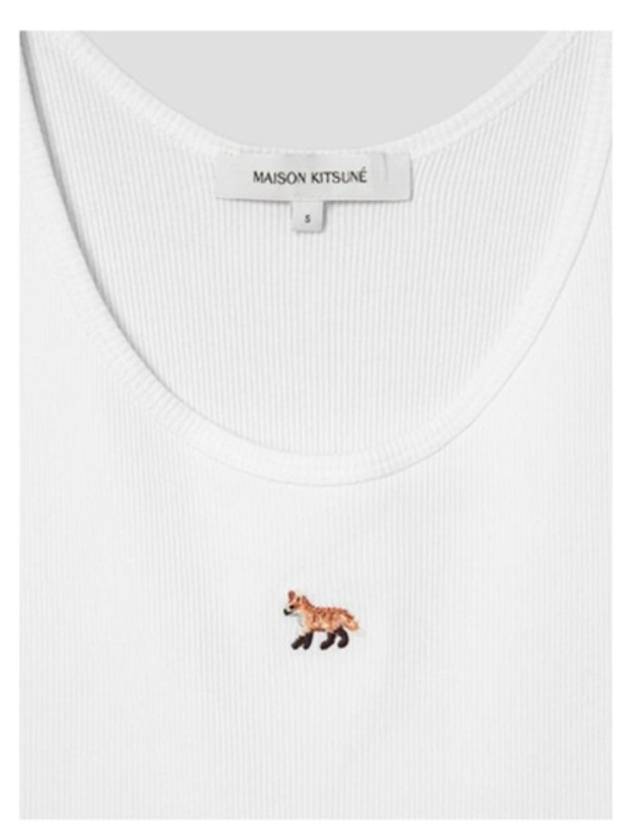 Baby Fox Cotton Sleeveless White - MAISON KITSUNE - BALAAN 4