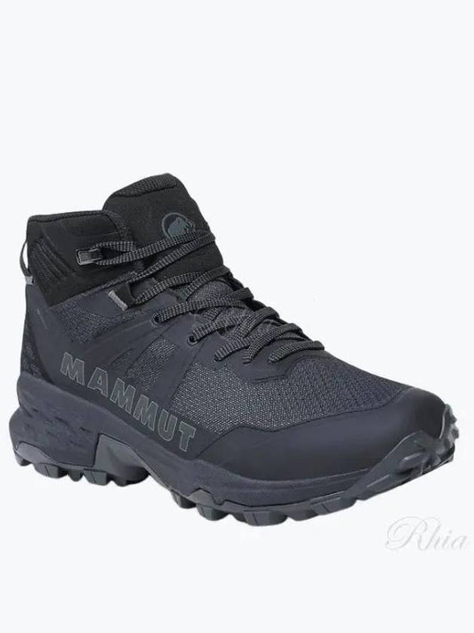 Sertig II Mid Hiking High Top Sneakers Black - MAMMUT - BALAAN 2