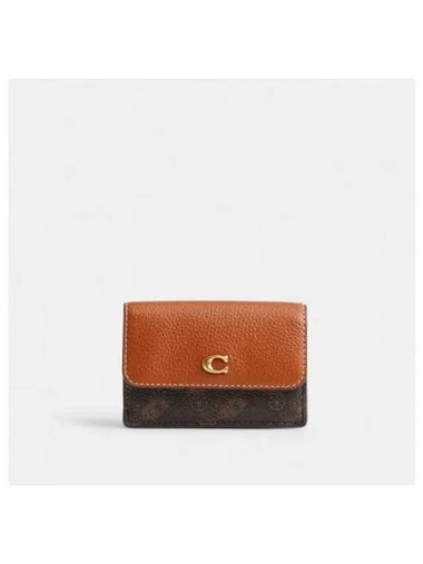 Essential Mini Tri Fold Wallet CZ483 B4AWV - COACH - BALAAN 1