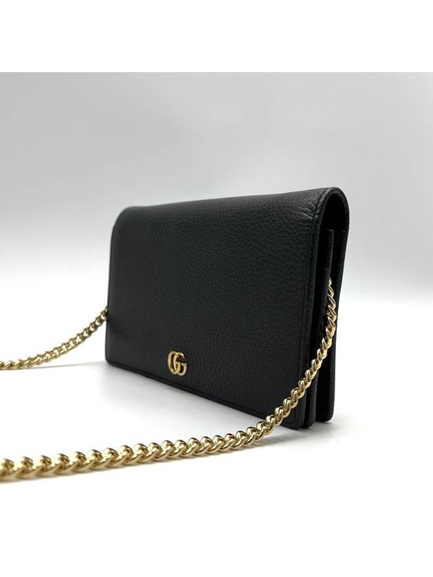 GG gold Marmont chain cross bag 497985 - GUCCI - BALAAN 3