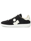 Bryce Suede Low Top Sneakers Black - ISABEL MARANT - BALAAN 4