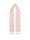 LV Essential Wool Scarf Beige Rose - LOUIS VUITTON - BALAAN 7