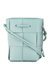 Intrecciato Cassette Small Bucket Bag Blue - BOTTEGA VENETA - BALAAN 2