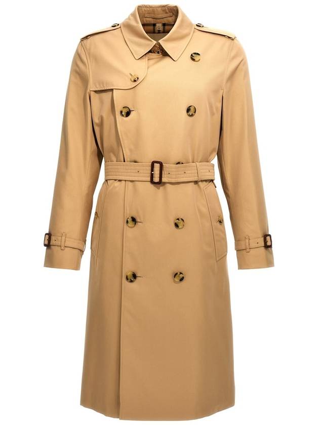 Long Kensington Heritage Trench Coat Honey - BURBERRY - BALAAN 3