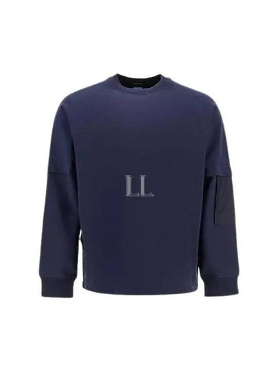 Metropolis Long Sleeve T-Shirt Navy - CP COMPANY - BALAAN 2