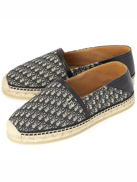 Paradise Oblique Jacquard Espadrilles Black - DIOR - BALAAN 2