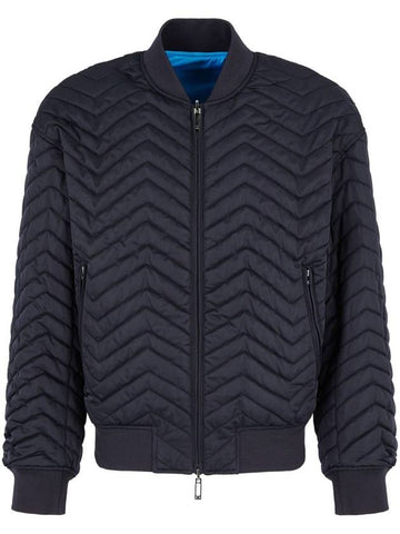 Emporio Armani Coats Blue - EMPORIO ARMANI - BALAAN 1