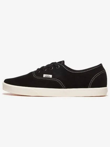 Shoes Sneakers Running Authentic Lopro Suede Black White - VANS - BALAAN 1