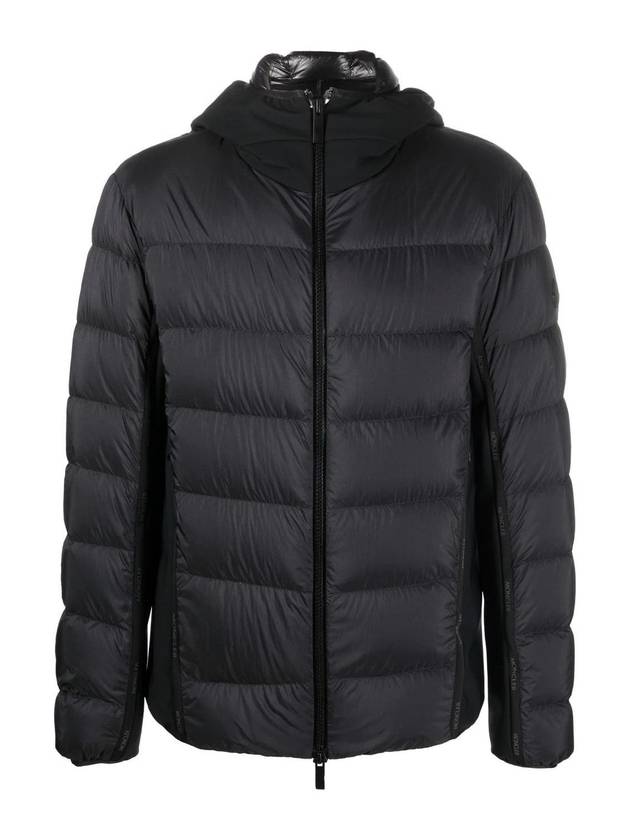 Morvan Nylon Short Padding Black - MONCLER - BALAAN 1