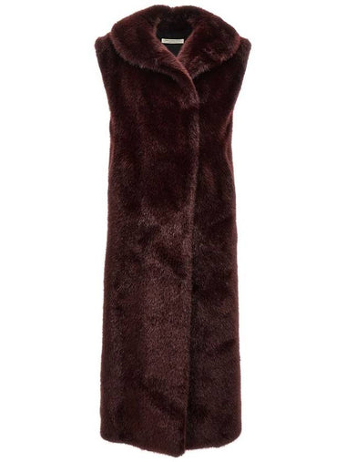 Philosophy Di Lorenzo Serafini Extra Long Faux Fur Vest - PHILOSOPHY DI LORENZO SERAFINI - BALAAN 1