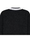 Contrast Trim Cardigan Black - BALMAIN - BALAAN 9