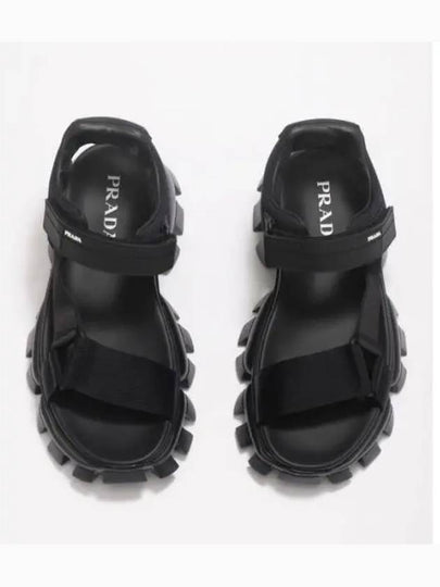 Cloudburst Thunder Sandals Black - PRADA - BALAAN 2