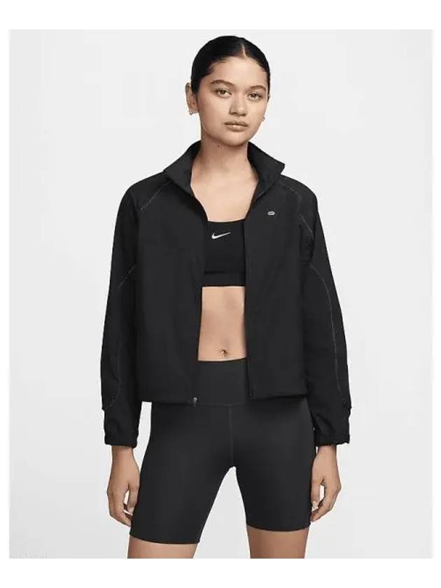 Women s Running Jacket Off Noir Pale Ivory Cyber Cement Gray HJ6990 045 698902 - NIKE - BALAAN 1