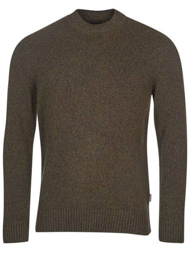 Seed Round Neck Knit Top Green - BARBOUR - BALAAN 1