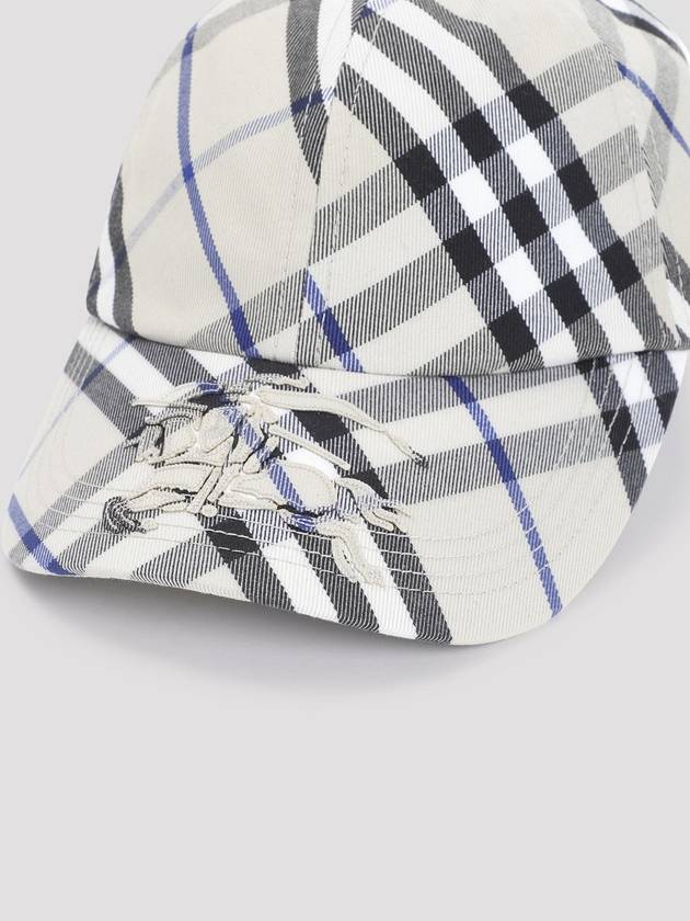 Vintage Check Base Ball Cap Green - BURBERRY - BALAAN 4