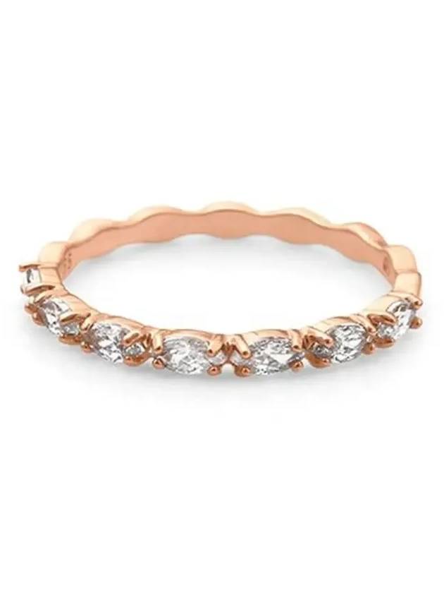 Vittore Marquise Cut Ring Rose Gold - SWAROVSKI - BALAAN 4