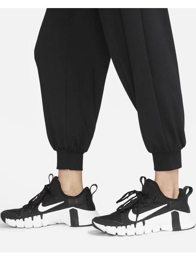 Dri Fit Mid Rise 7/8 Knit Jogger Track Pants Black - NIKE - BALAAN 6