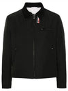 RWB Stripe Zip Pocket Detail Zip Up Jacket Black - THOM BROWNE - BALAAN 2