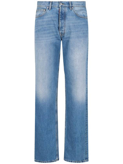 Back Stitch 5 Pocket Straight Jeans Medium Wash - MAISON MARGIELA - BALAAN 2