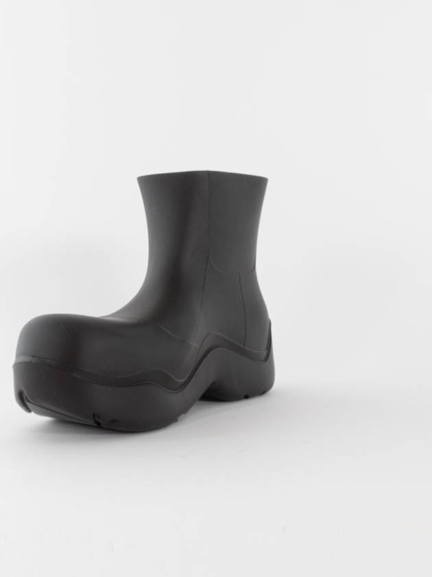 Puddle Rubber Ankle Rain Boots Fondente - BOTTEGA VENETA - BALAAN 4