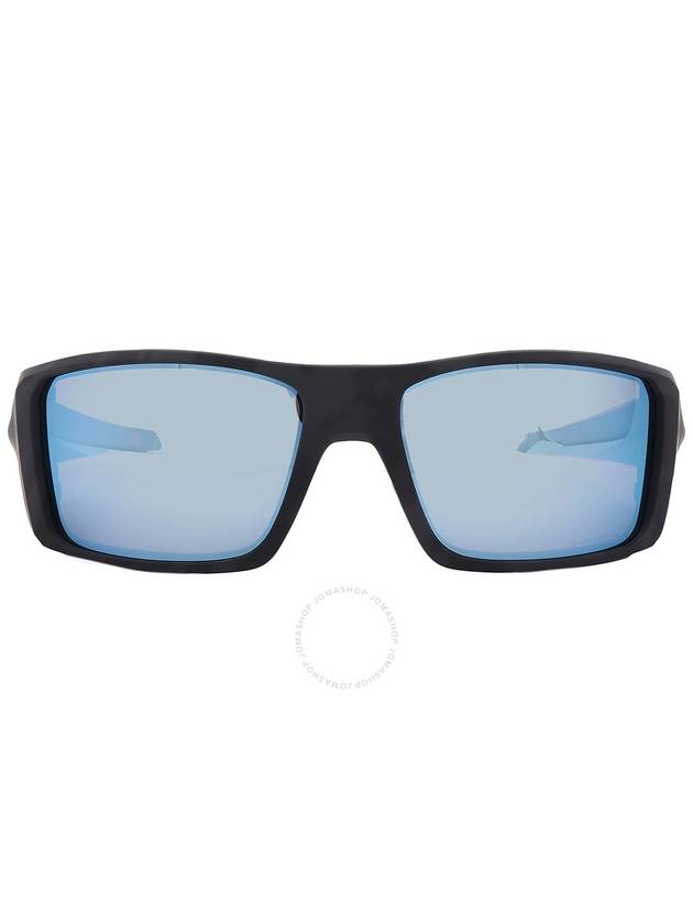 Oakley Heliostat Prizm Deep Water Polarized Wrap Men's Sunglasses OO9231 923105 61 - OAKLEY - BALAAN 1