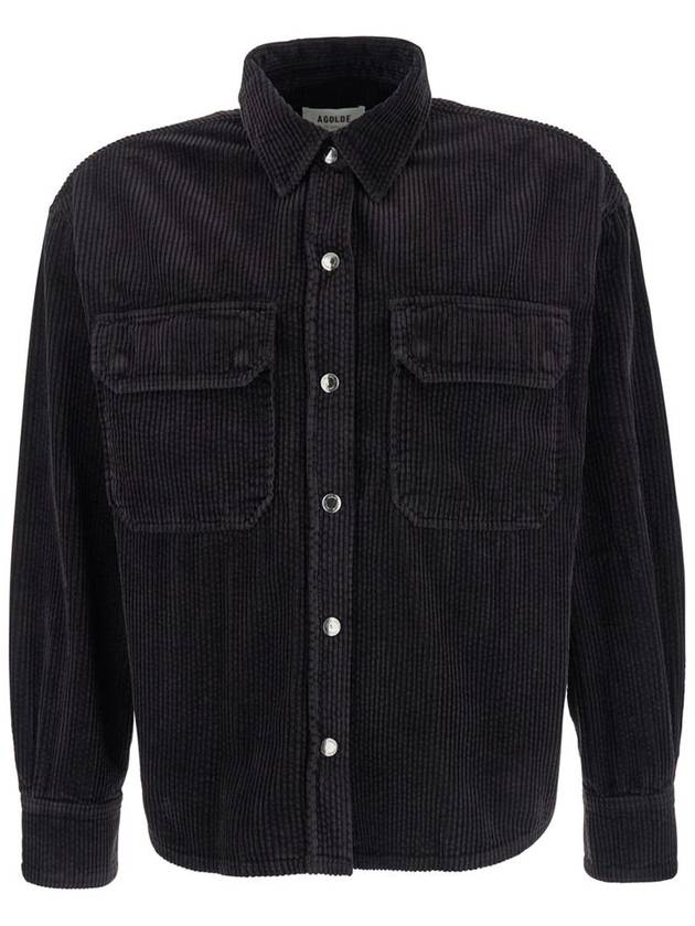 Black Jeans Shirt In Denim Woman - AGOLDE - BALAAN 1