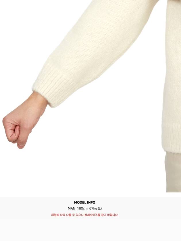 La Maille Pavane Knit Top Offwhite - JACQUEMUS - BALAAN 10