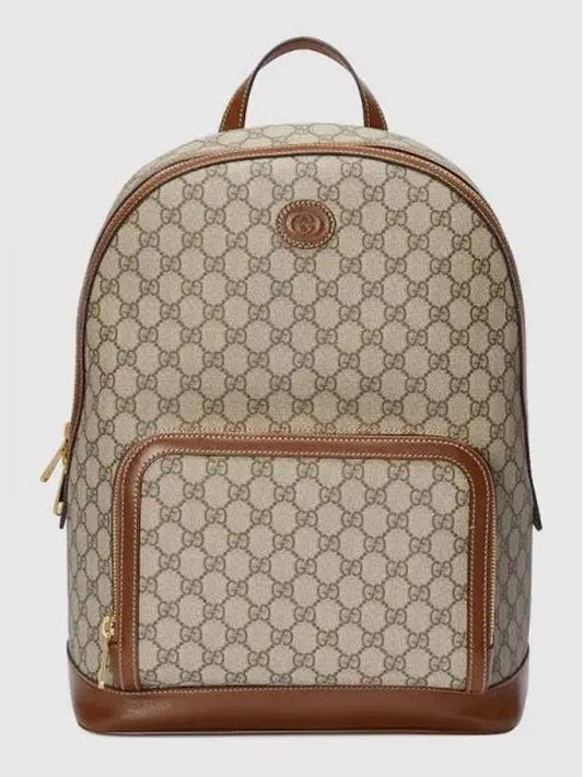 Interlocking GG Backpack Beige - GUCCI - BALAAN 2