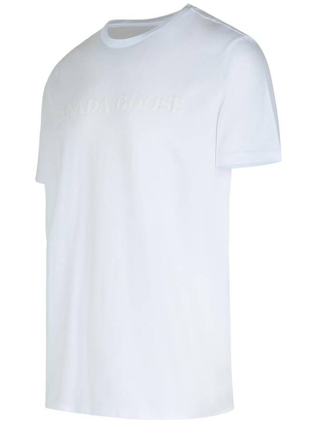 Canada Goose 'Emersen' White Cotton T-Shirt - CANADA GOOSE - BALAAN 2