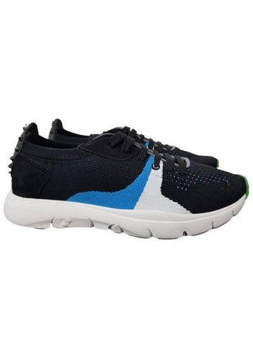 S0A56 BNH IRI Sound Low Top Sneakers Blue - VALENTINO - BALAAN 1